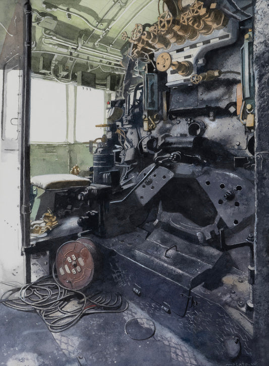 3. Steam Locomotive Cab