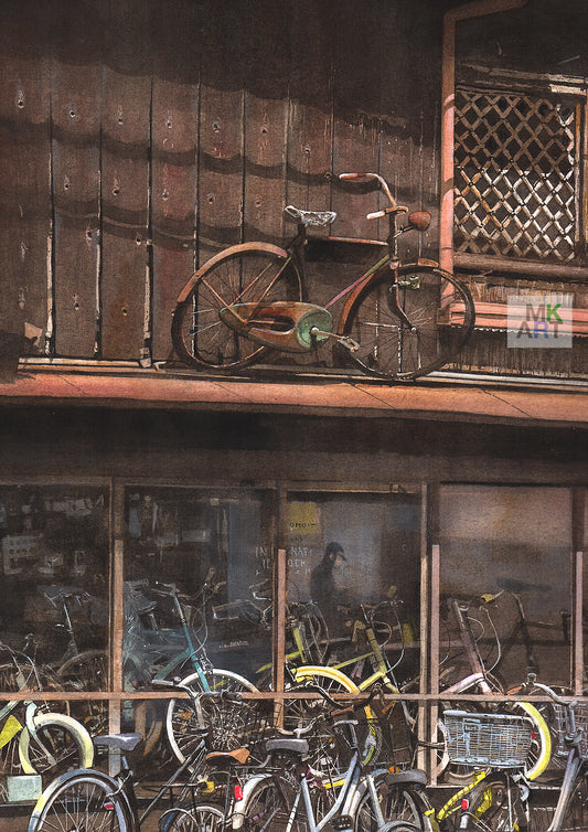 2. Old bicycle shop