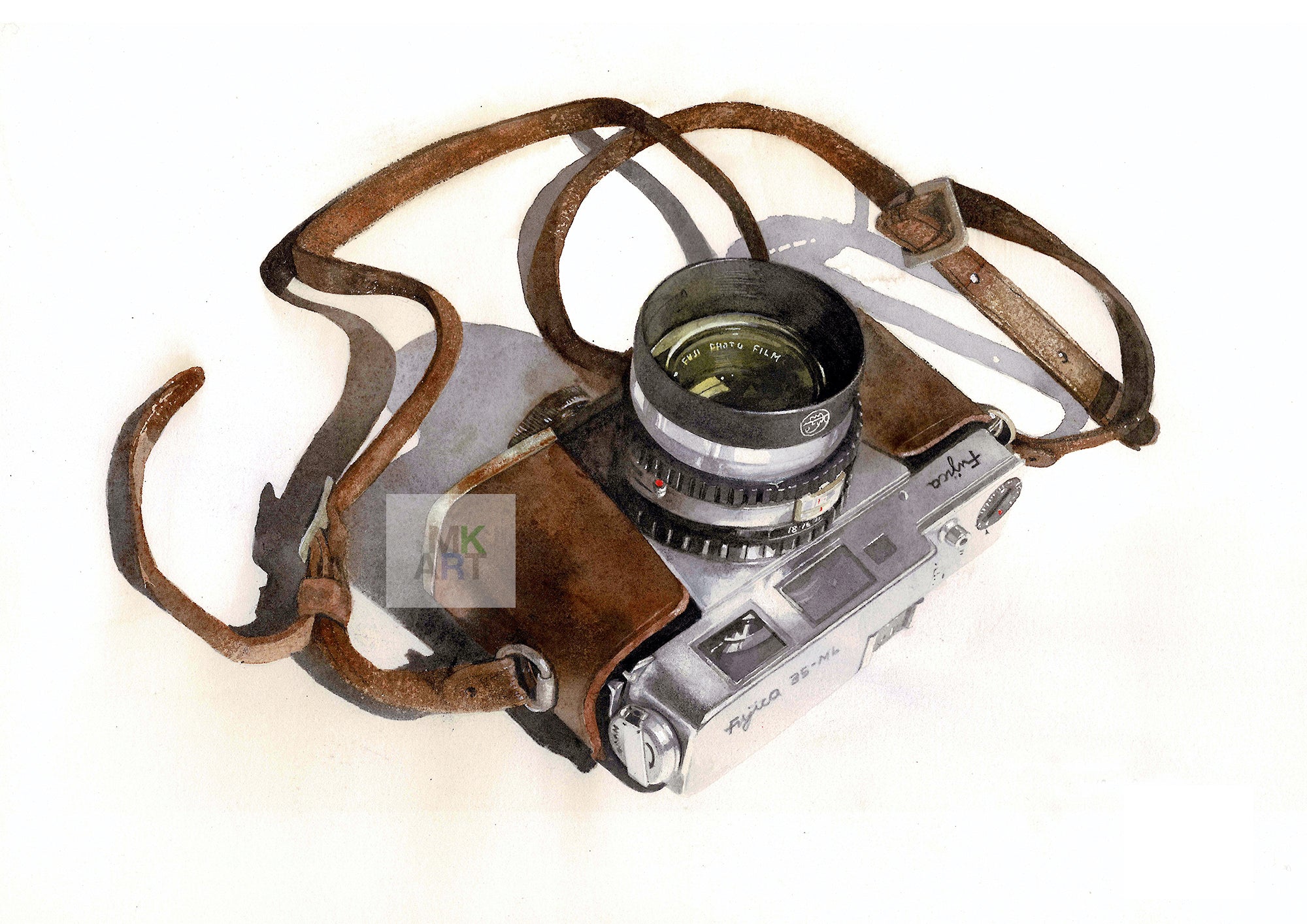 3.古いカメラ/Old camera – M.K ART