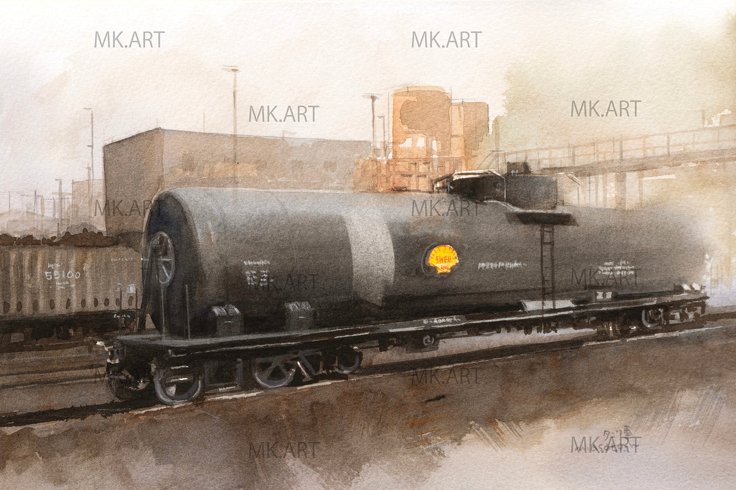 S. Tank car