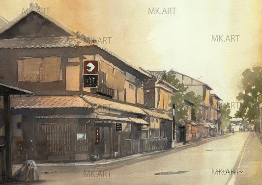 S.Gion Hanamikoji in a Certain Era