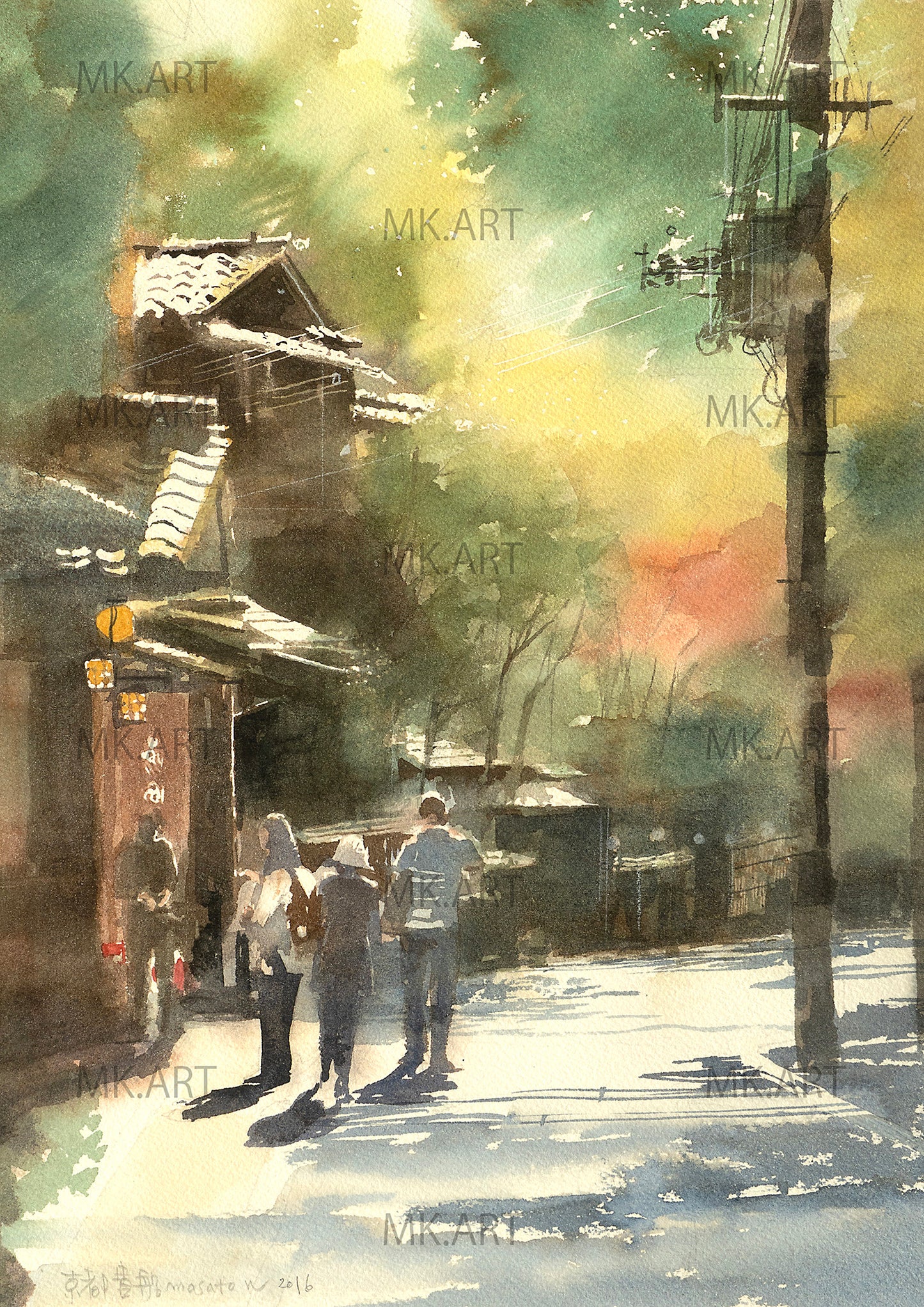 S.Kyoto Kibune Sketch