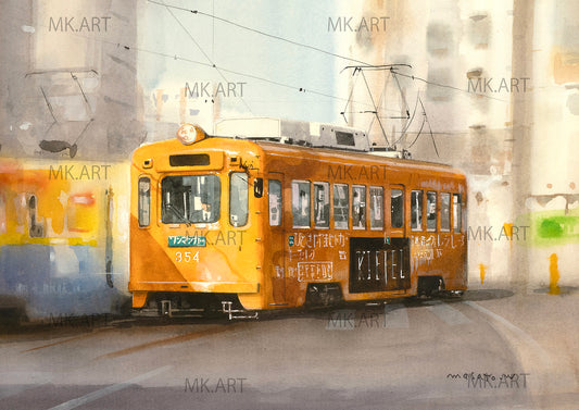 S.Orange tram